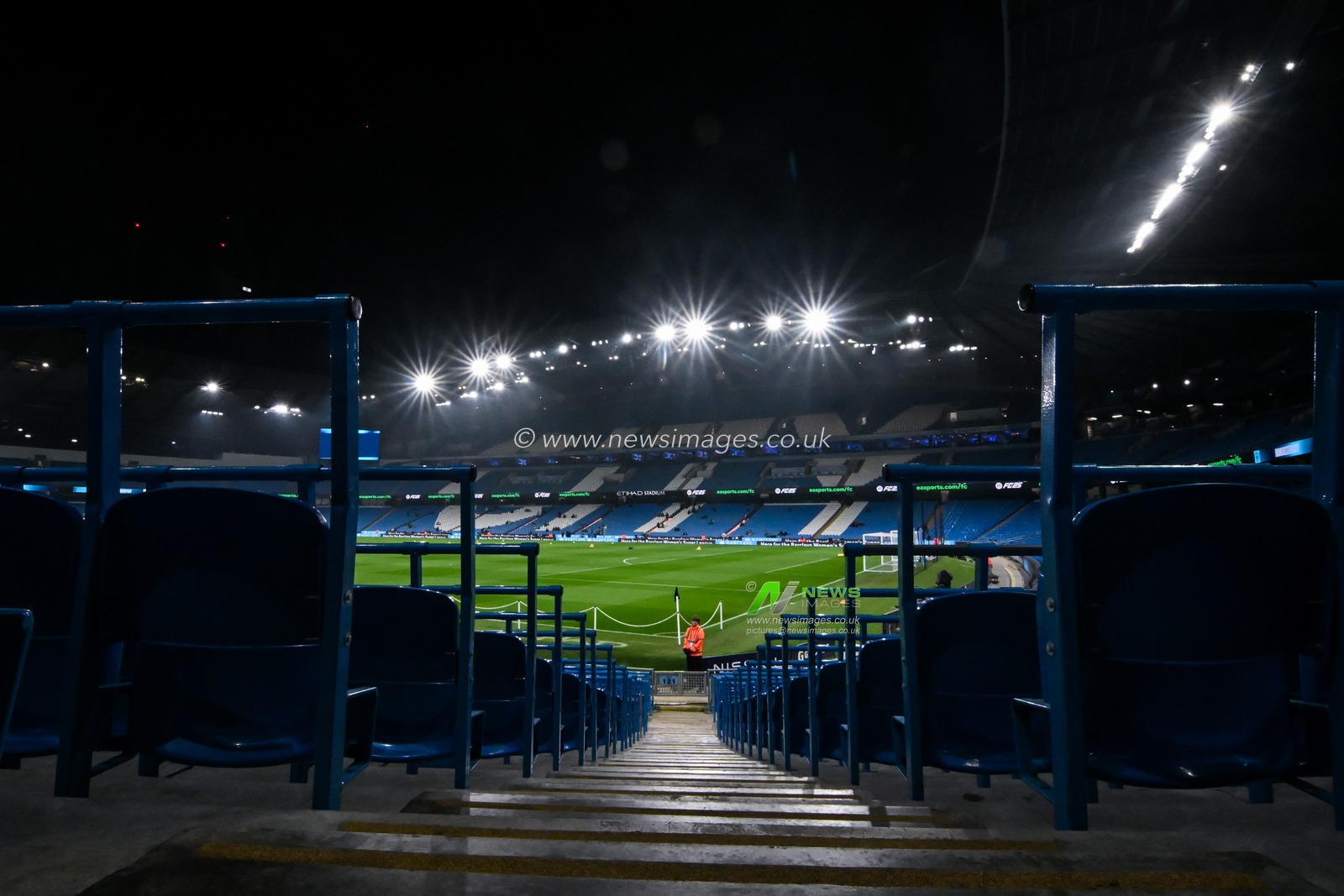 A general view of the Etihad Stadium ahead of the Barclays Women's Super League match Manchester City Women vs Tottenham Hotspurâ€™s Women at Etihad Stadium, Manchester, United Kingdom, 8th November 2024

(Photo by Cody Froggatt/News Images)