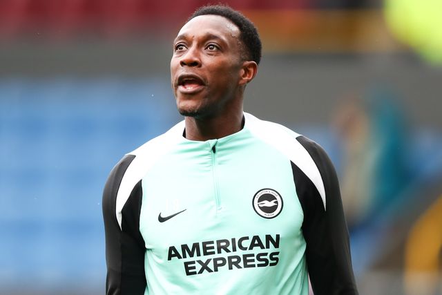 Danny Welbeck of Brighton & Hove Albion warms up ahead of the Premier League match Burnley vs Brighton & Hove Albion at Turf Moor, Burnley, United Kingdom on 11 April 2026

(Photo by Jorge Horsted/News Images)