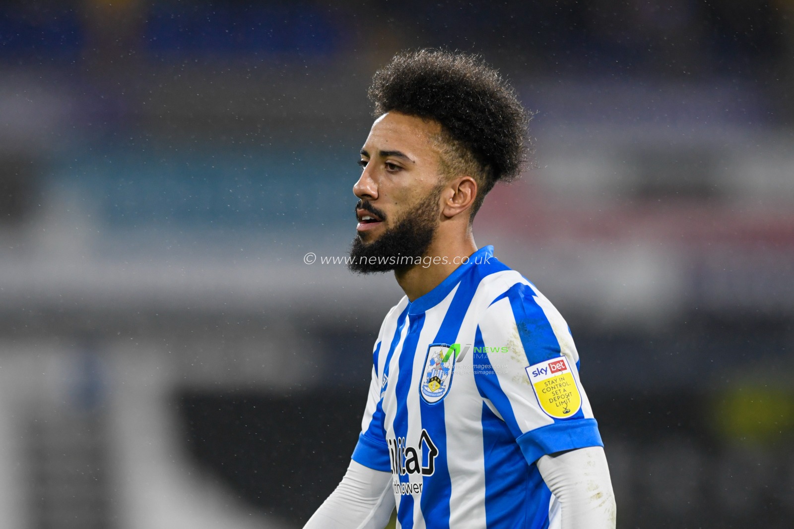 Sorba Thomas #16 of Huddersfield Town in action during the game