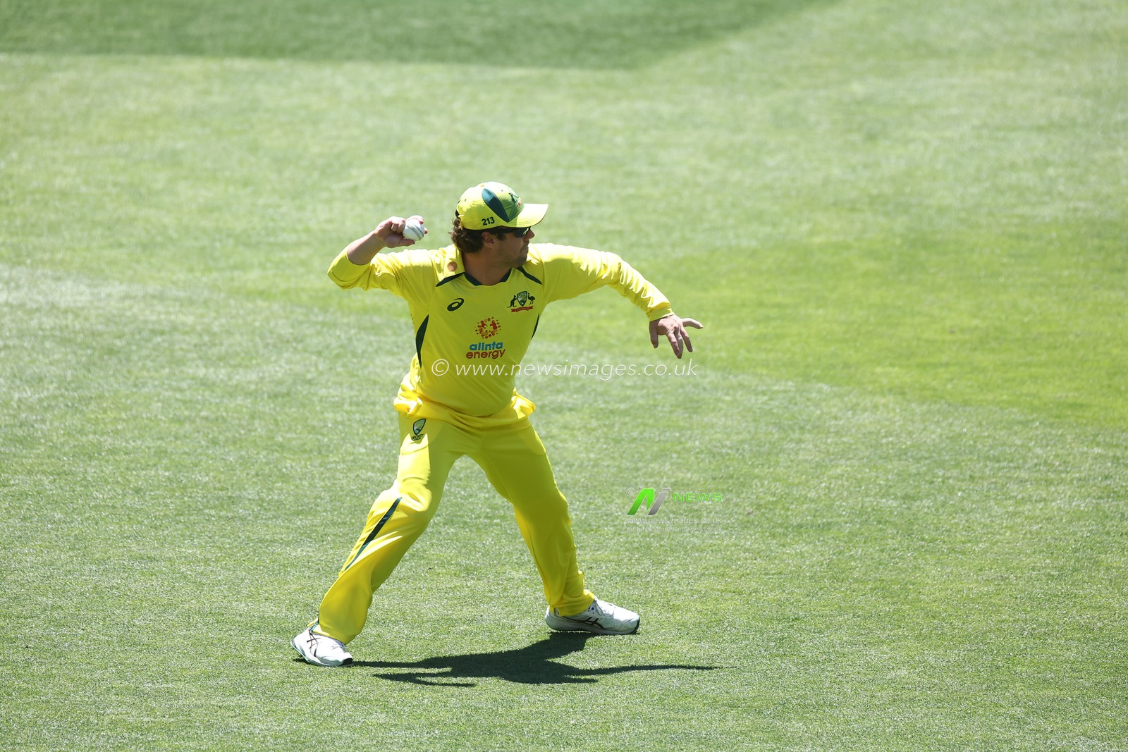 Travis Head of Australia fields the ball during the Dettol ODI Series match Australia vs England at Adelaide Oval, Adelaide, Australia, 17th November 2022

(Photo by Patrick Hoelscher/News Images)