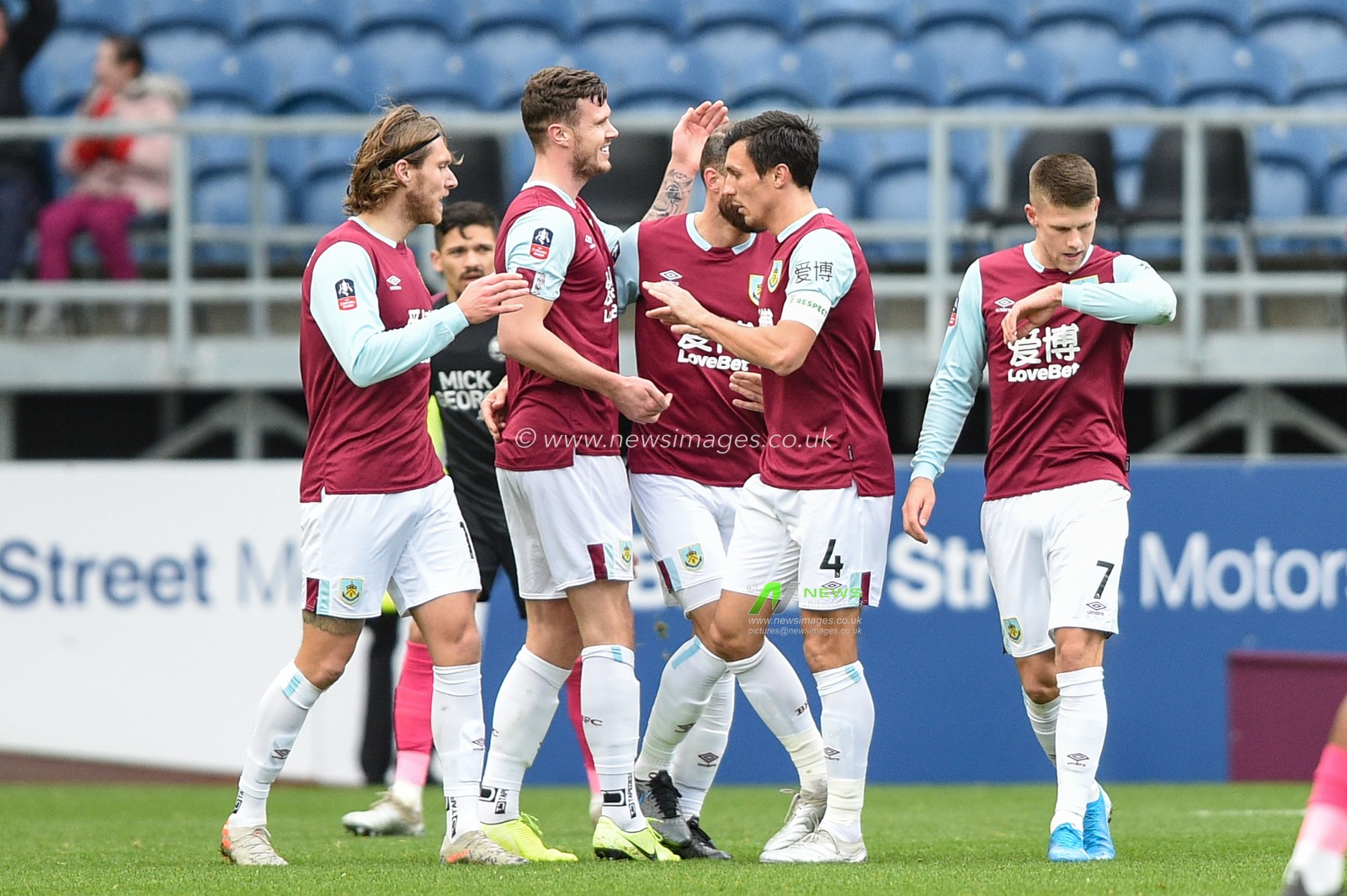 4th January 2020, Turf Moor, Burnley, England; Emirates FA Cup, Burnley v Peterborough : Erik Pieters (23) of Burnley celebrates scoring his goal making it 2-0

Credit: Richard Long/News Images