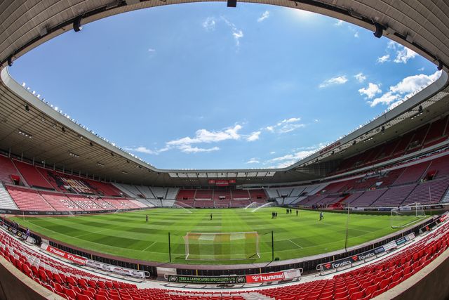 A general view of the Stadium of Light during the Pre-season friendly match Sunderland vs Real Betis at Stadium Of Light, Sunderland, United Kingdom, 2nd August 2025

(Photo by Alfie Cosgrove/News Images)