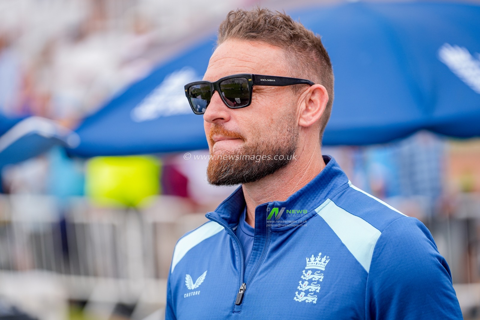 Brendon McCullum head coach of England at the end of the match during the 3rd Rothesay Test Match Day 5 match England vs New Zealand at Trent Bridge, Nottingham, United Kingdom on 29 June 2026

(Photo by Maynard Manyowa/News Images)