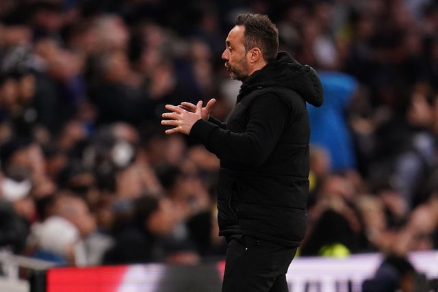 Roberto De Zerbi manager of Tottenham Hotspur during the Premier League match Tottenham Hotspur vs Leeds United at Tottenham Hotspur Stadium, London, United Kingdom on 11 May 2026

(Photo by Harvey Murphy/News Images)