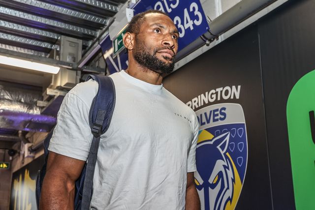 Rodrick Tai of Warrington Wolves during the Betfred Super League round 15 match Warrington Wolves vs Huddersfield Giants at Halliwell Jones Stadium, Warrington, United Kingdom, 21st June 2025

(Photo by Alfie Cosgrove/News Images)