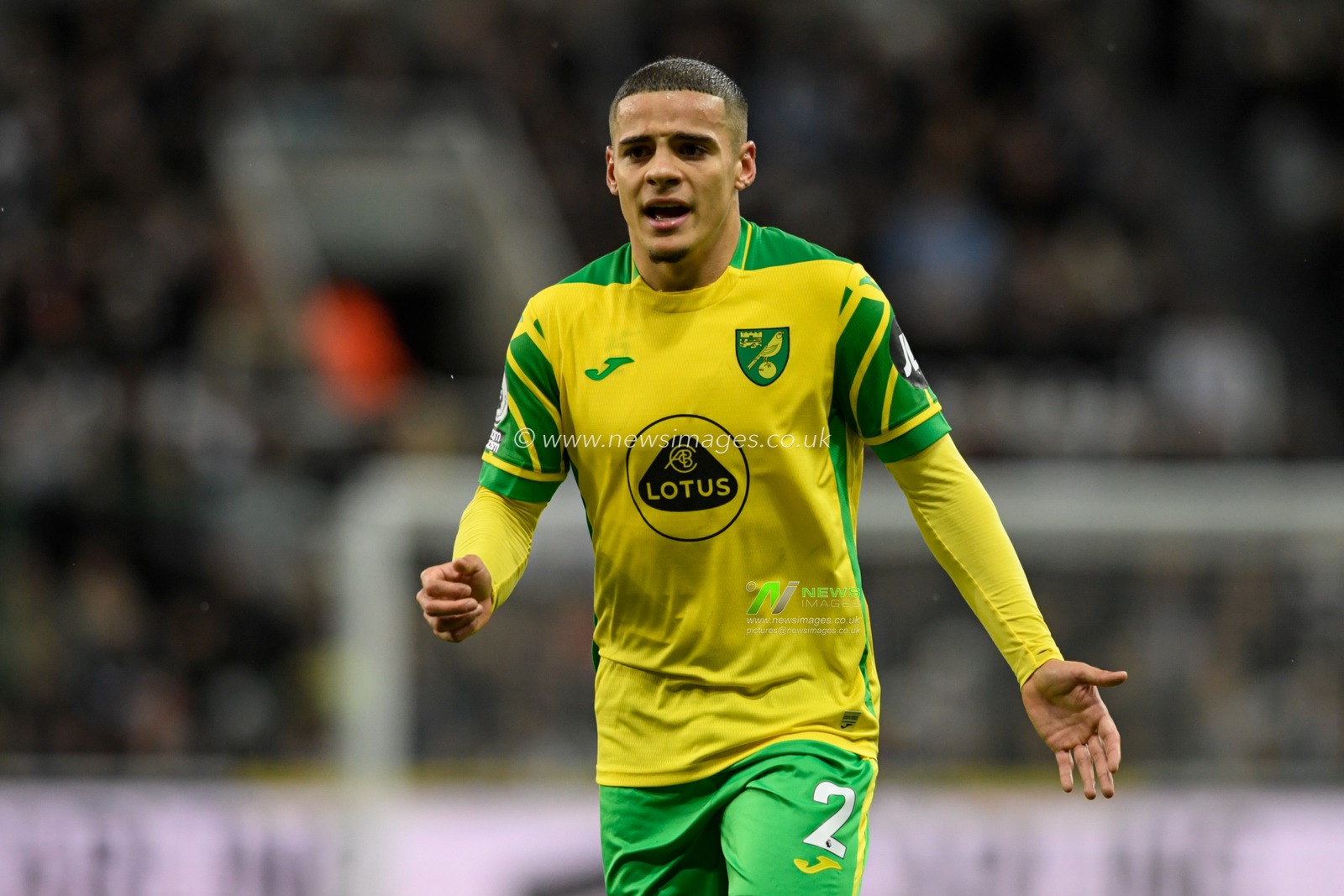Max Aarons #2 of Norwich City in action during the game