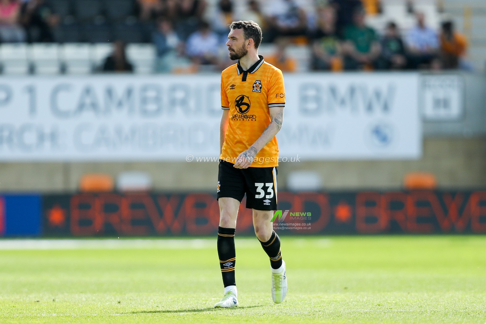 Scott Malone of Cambridge United looks on during the Sky Bet League 1 match Cambridge United vs Charlton Athletic at Cledara Abbey Stadium, Cambridge, United Kingdom, 12th April 2025

(Photo by Izzy Poles/News Images)