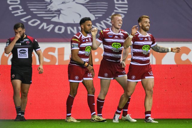 Betfred Super League Round 27 Wigan Warriors v Salford Red Devils