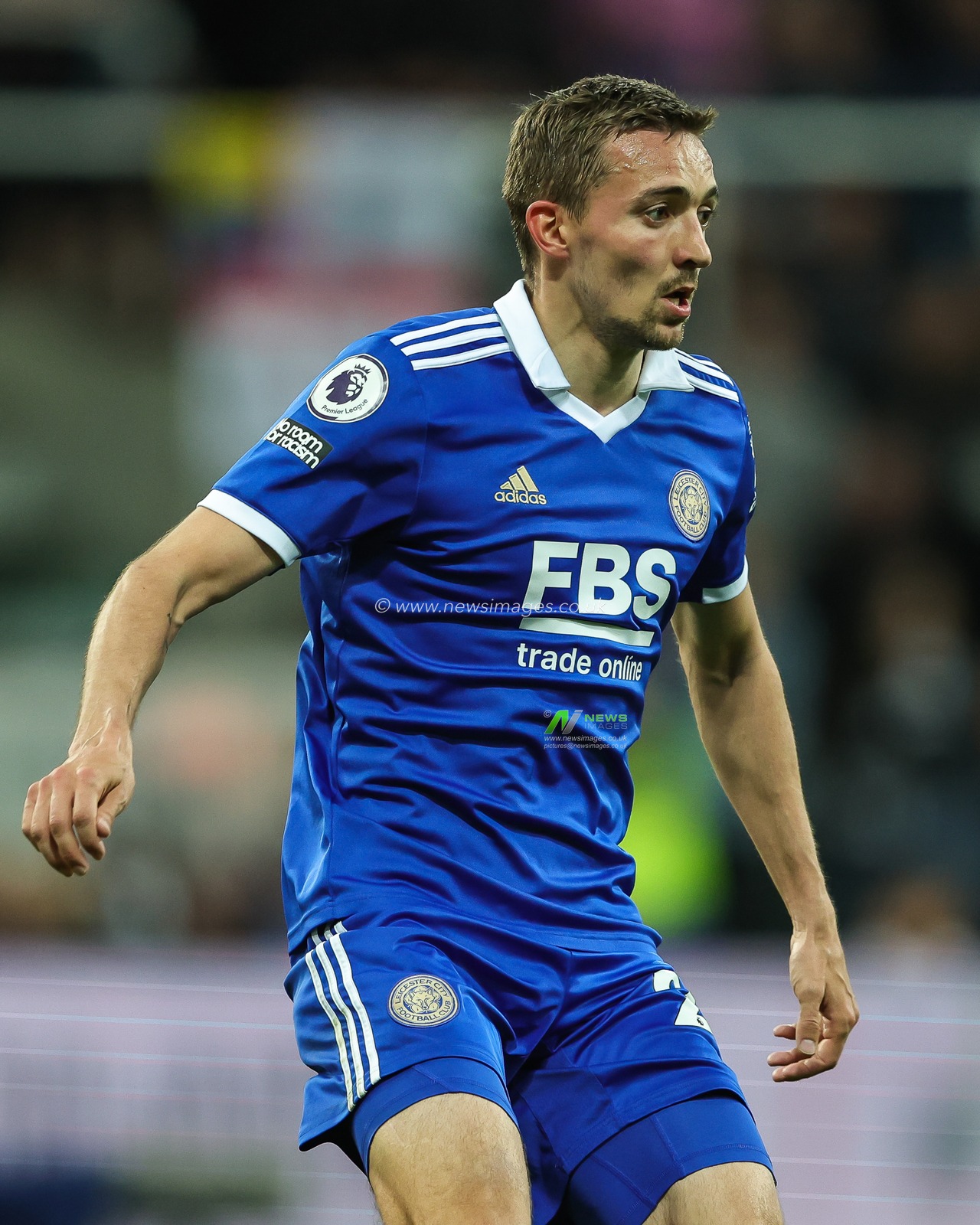 Timothy Castagne #27 of Leicester City during the Premier League match Newcastle United vs Leicester City at St. James's Park, Newcastle, United Kingdom, 22nd May 2023

(Photo by Mark Cosgrove/News Images)