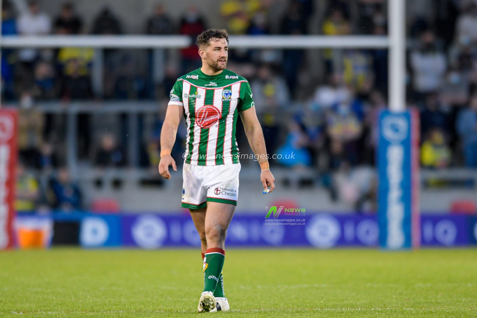 Toby King (4) of Warrington Wolves in action during the game