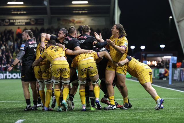 JJ van der Mescht of Northampton Saints jumps across the lineout and snatches the ball, hes yellow carded and sent to the sin bin during the Gallagher Premiership match Newcastle Red Bulls vs Northampton Saints at Kingston Park, Newcastle, United Kingdom, 17th October 2025

(Photo by Mark Cosgrove/News Images)