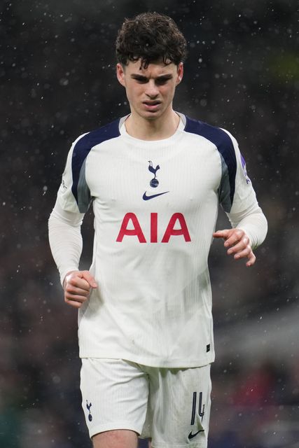Archie Gray of Tottenham Hotspur during the UEFA Champions league Matchday 7 of 8 Tottenham Hotspur vs Borussia Dortmund at Tottenham Hotspur Stadium, London, United Kingdom, 20th January 2026

(Photo by Harvey Murphy/News Images)