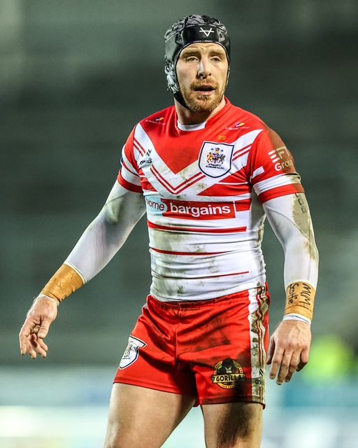Jackson Hastings of St Helens during the Betfred Super League round 4 match St Helens vs Bradford Bulls at The BrewDog Stadium, St Helens, United Kingdom on 07 March 2026

(Photo by Alfie Cosgrove/News Images)