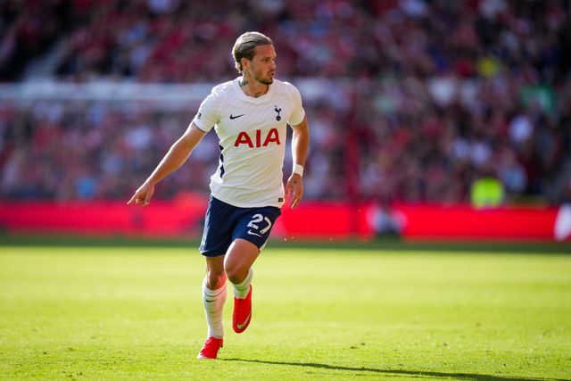 Mykhaylo Mudryk of Tottenham Hotspur during the Premier League match Nottingham Forest vs Tottenham Hotspur at City Ground, Nottingham, United Kingdom on 05 September 2026

(Photo by Maynard Manyowa/News Images)
