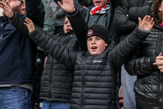 Sunderland fans before the game during the Premier League match Sunderland vs Manchester United at Stadium Of Light, Sunderland, United Kingdom on 09 May 2026

(Photo by Alfie Cosgrove/News Images)