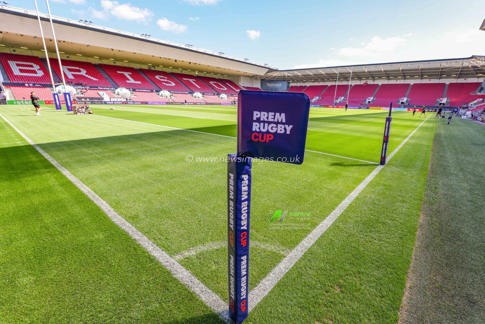 General view of Ashton Gate Stadium during the Prem Rugby Cup match Bristol Bears vs Gloucester at Ashton Gate, Bristol, United Kingdom on 05 September 2026

(Photo by Alex Williamson/News Images)