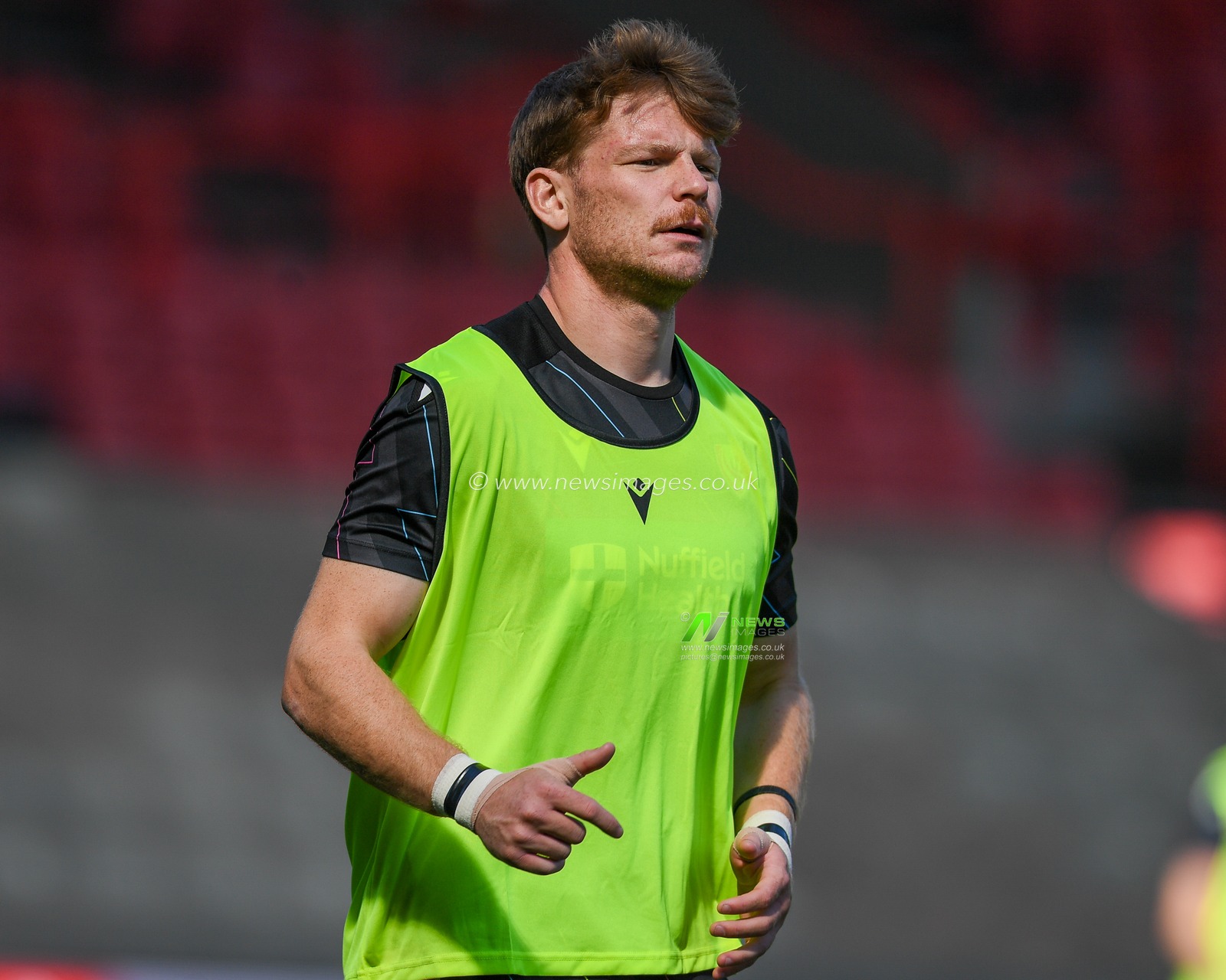 Mike Austin of Gloucester Rugby during the Prem Rugby Cup match Bristol Bears vs Gloucester at Ashton Gate, Bristol, United Kingdom on 05 September 2026

(Photo by Alex Williamson/News Images)