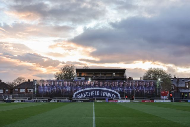 A general view of The DIY Kitchens Stadium during the Betfred Challenge Cup round 4 match Wakefield Trinity vs Leeds Rhinos at DIY Kitchens Stadium, Wakefield, United Kingdom on 13 March 2026

(Photo by Mark Cosgrove/News Images)