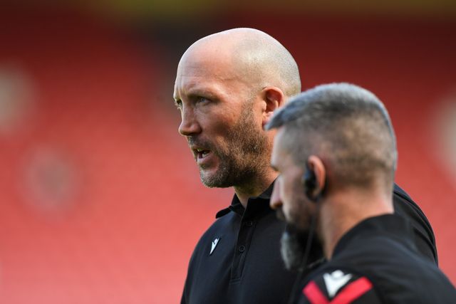 George Skivington of Gloucester Rugby during the Prem Rugby Cup match Bristol Bears vs Gloucester at Ashton Gate, Bristol, United Kingdom on 05 September 2026

(Photo by Alex Williamson/News Images)