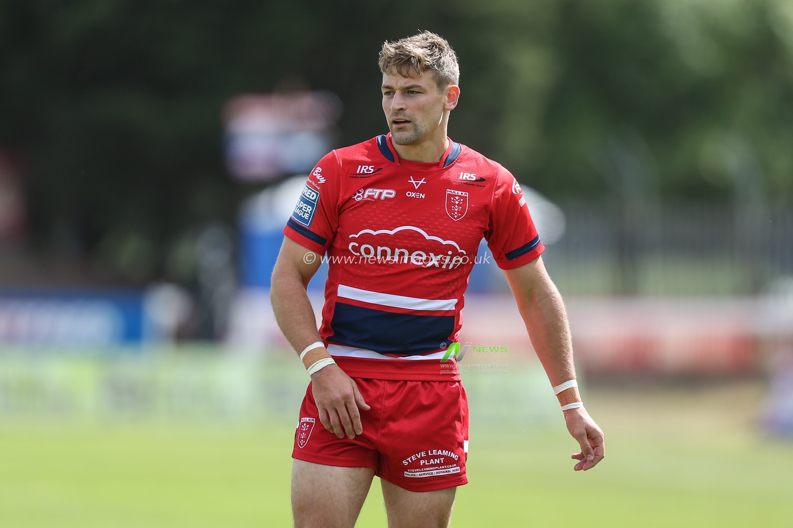 Jimmy Keinhorst #18 of Hull KR during the game
