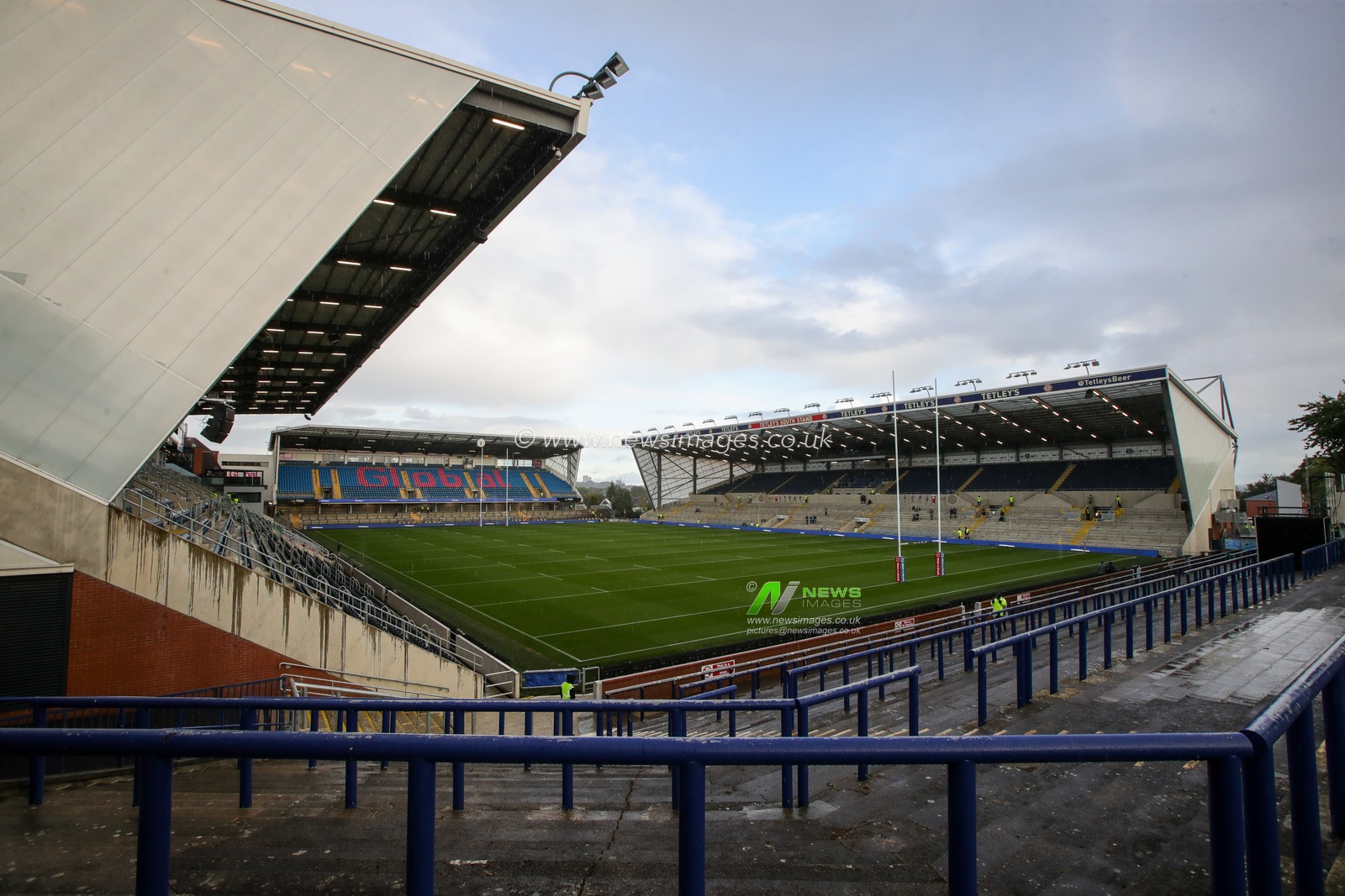 A general view inside Headingley Stadium ahead of the Betfred Super League Round 27 match Leeds Rhinos vs Castleford Tigers at Headingley Stadium, Leeds, United Kingdom, 22nd September 2023

(Photo by James Heaton/News Images)