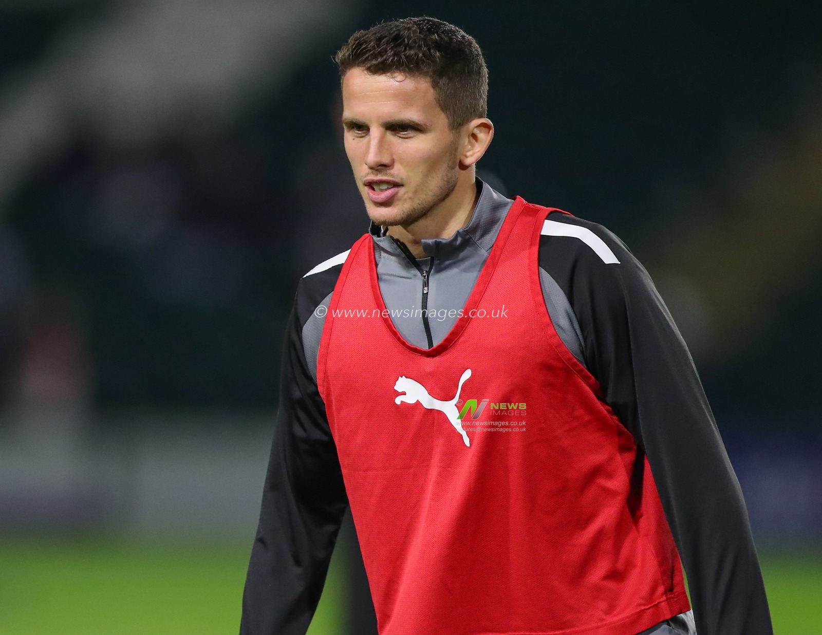 Jordan Houghton #4 of Plymouth Argyle during the pre-game warm up ahead of the Sky Bet League 1 match Plymouth Argyle vs Port Vale at Home Park, Plymouth, United Kingdom, 2nd December 2022

(Photo by Gareth Evans/News Images)
