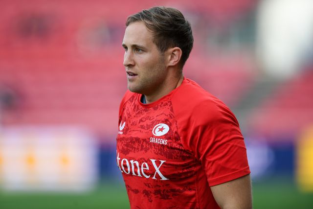Max Malins of Saracens during the Gallagher PREM match Bristol Bears vs Saracens at Ashton Gate, Bristol, United Kingdom on 09 May 2026

(Photo by Alex Williamson/News Images)