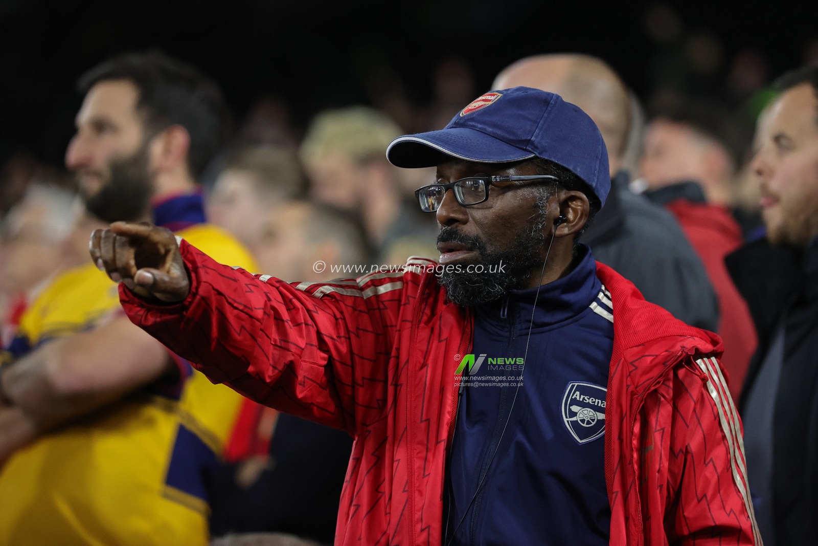 Ty from Arsenal Fan TV in attendance during the Carabao Cup Fourth Round match West Ham United vs Arsenal at London Stadium, London, United Kingdom, 1st November 2023

(Photo by Mark Cosgrove/News Images)