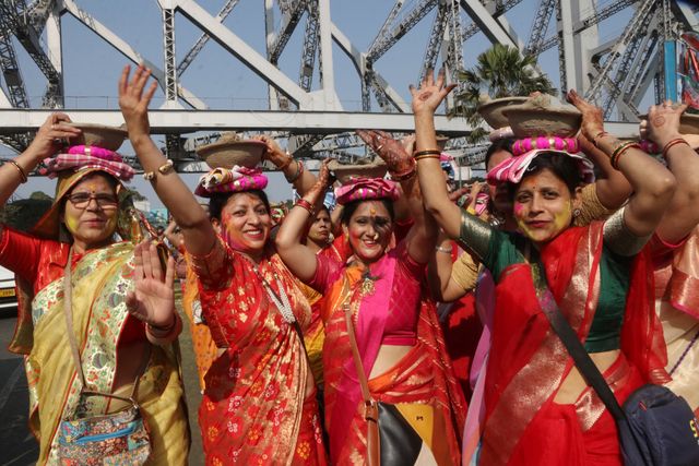 India- Hindu Religious Rally