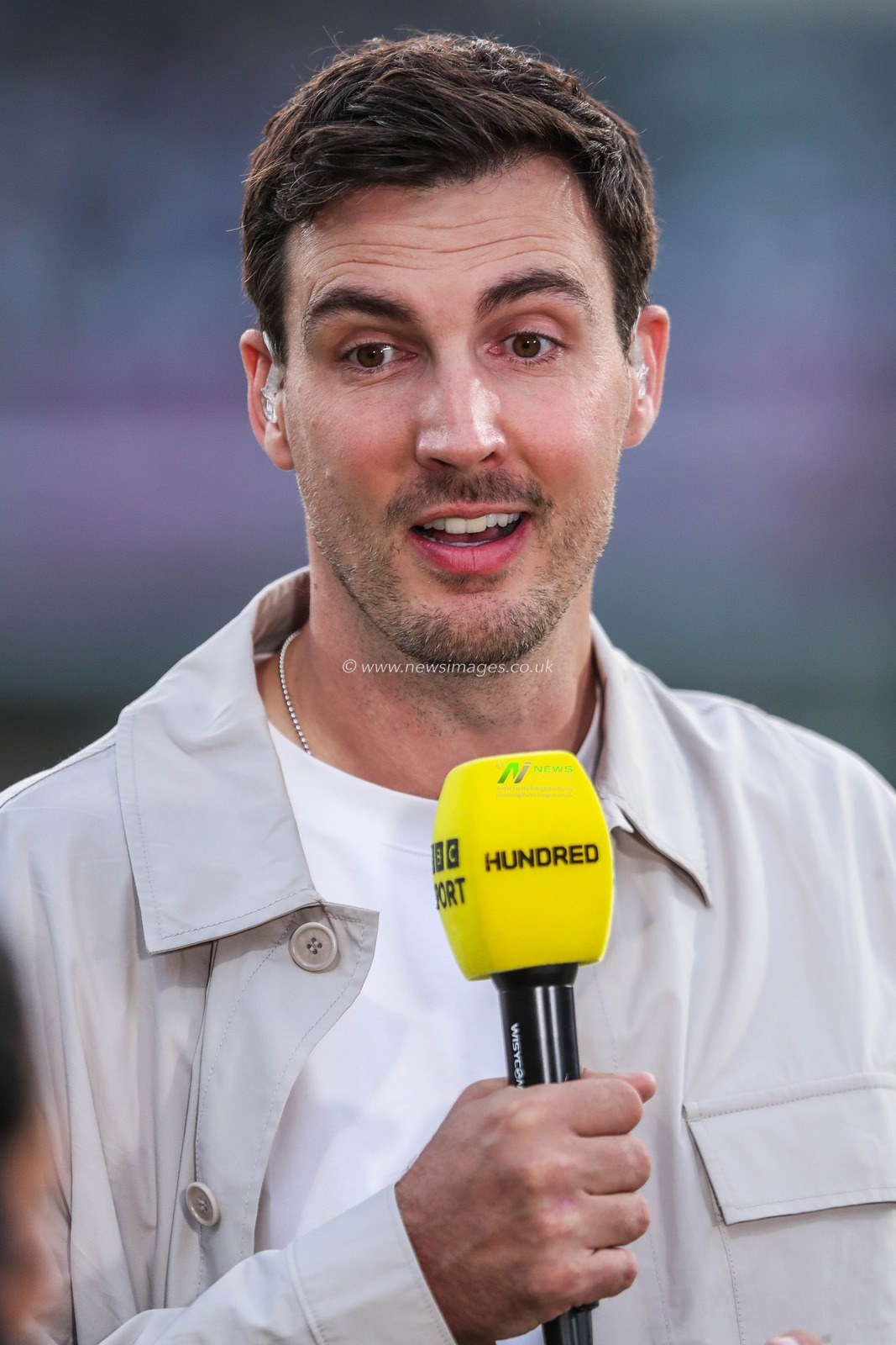 Steven Finn looks on during the The Hundred match Oval Invincibles vs Southern Brave at The Kia Oval, London, United Kingdom, 8th August 2024

(Photo by Izzy Poles/News Images)