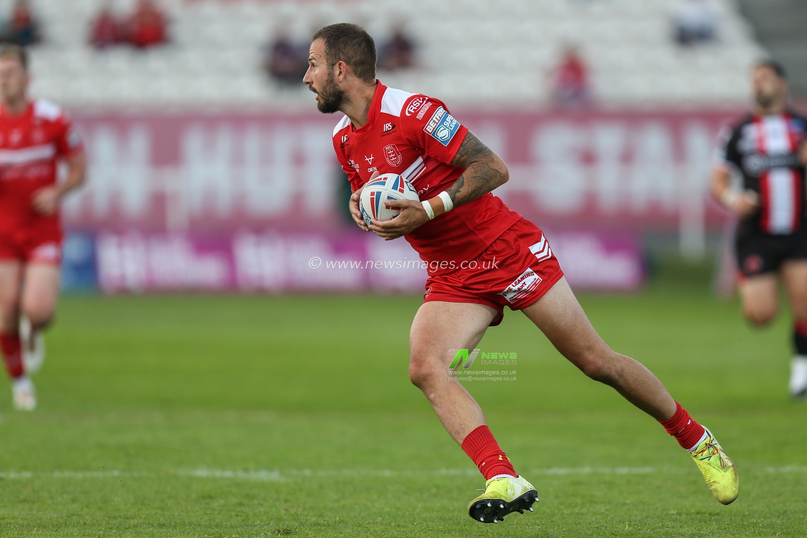 Ben Crooks (2) of Hull KR during the game