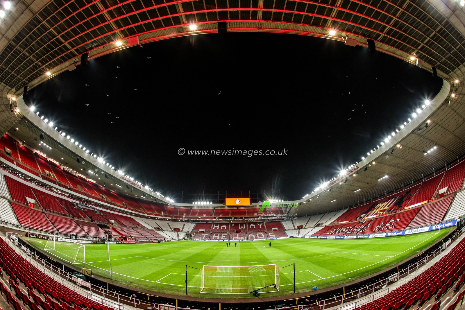 A general view of the Stadium of Light ahead of the Premier League match Sunderland vs Burnley at Stadium Of Light, Sunderland, United Kingdom, 2nd February 2026

(Photo by Alfie Cosgrove/News Images)