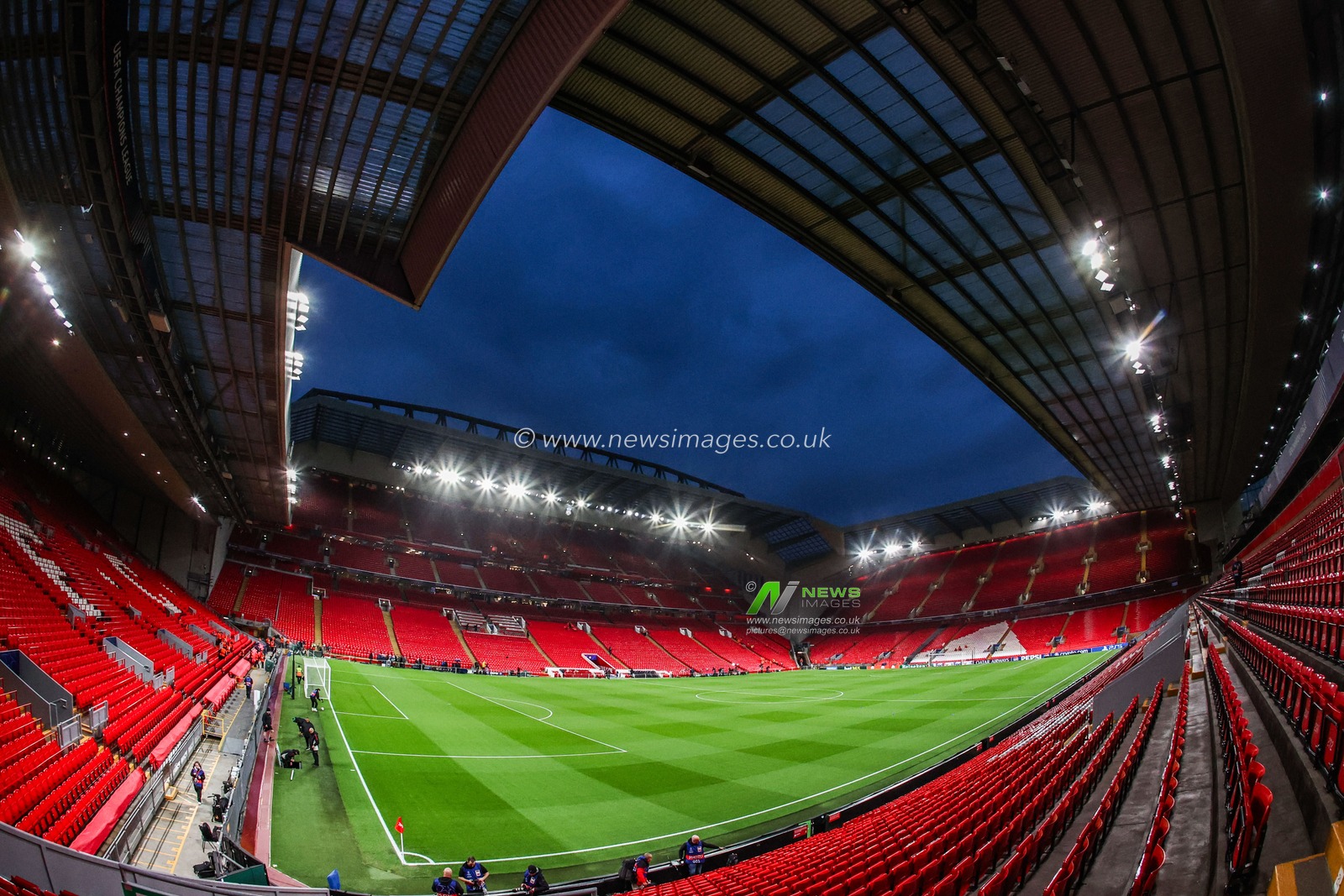 A general view of Anfield ahead of the UEFA Champions League Matchday 4 of 8 Liverpool vs Real Madrid at Anfield, Liverpool, United Kingdom, 4th November 2025

(Photo by Alfie Cosgrove/News Images)

*** GER AUT SUI OUT ***