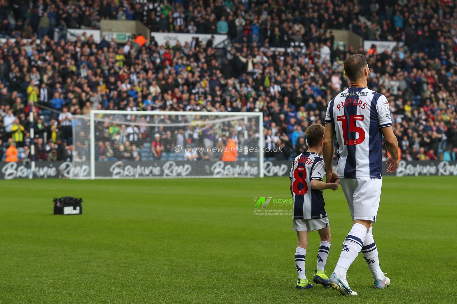 Erik Pieters #15 of West Bromwich Albion walks out the tunnel ahead of the Sky Bet Championship match West Bromwich Albion vs Sunderland at The Hawthorns, West Bromwich, United Kingdom, 23rd April 2023

(Photo by Gareth Evans/News Images)
