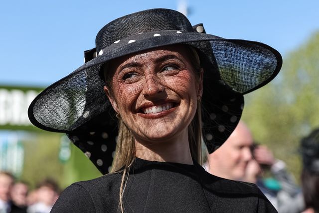 Racegoers arrive during the 2026 Randox Grand National Day at Aintree Racecourse, Aintree, United Kingdom on 11 April 2026

(Photo by Mark Cosgrove/News Images)