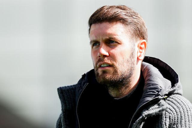 Fabian Hurzeler manager of Brighton & Hove Albion arrives ahead of the Premier League match Burnley vs Brighton & Hove Albion at Turf Moor, Burnley, United Kingdom on 11 April 2026

(Photo by Jorge Horsted/News Images)