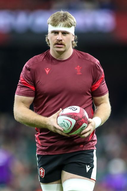 Aaron Wainwright of Wales \warms up, ahead of the Quilter Nations Series 2025 match Wales vs Japan at Principality Stadium, Cardiff, United Kingdom, 15th November 2025

(Photo by Andrew Lewis/News Images)

*** GER AUT SUI OUT ***