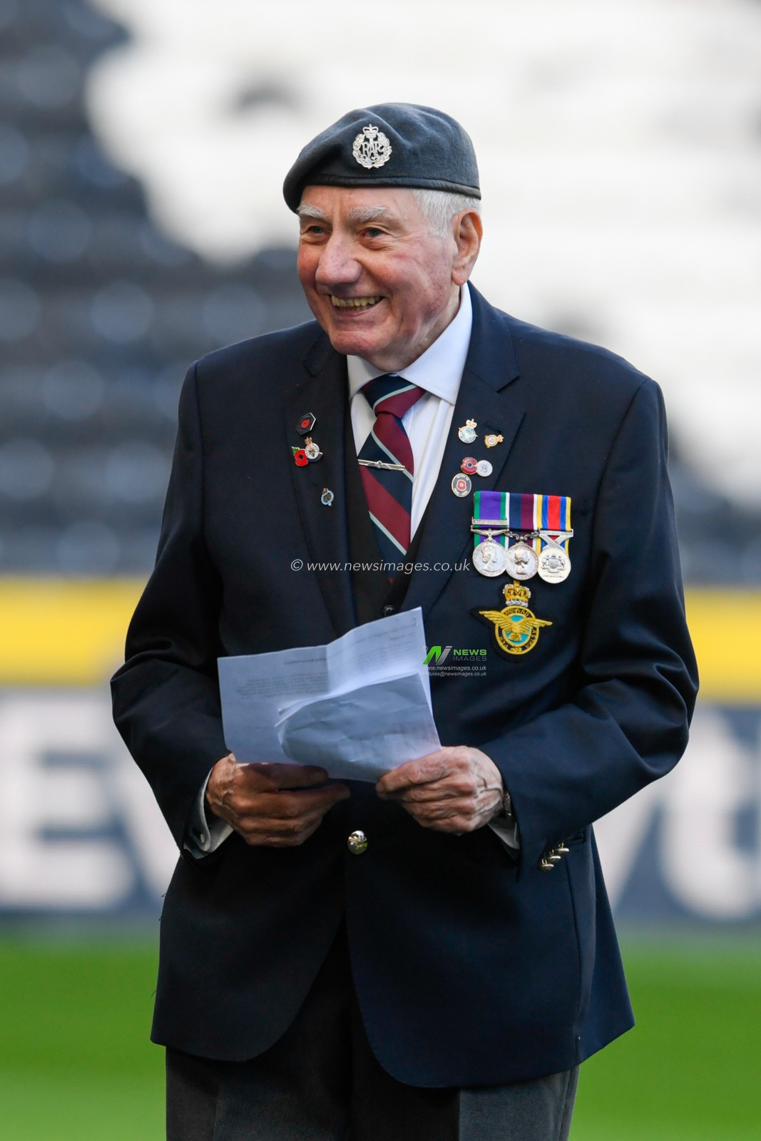 Members of the Royal British Legion in attendance at the game today as Hull City pay respects to the service men and women who have made the ultimate sacrifice in armed conflict