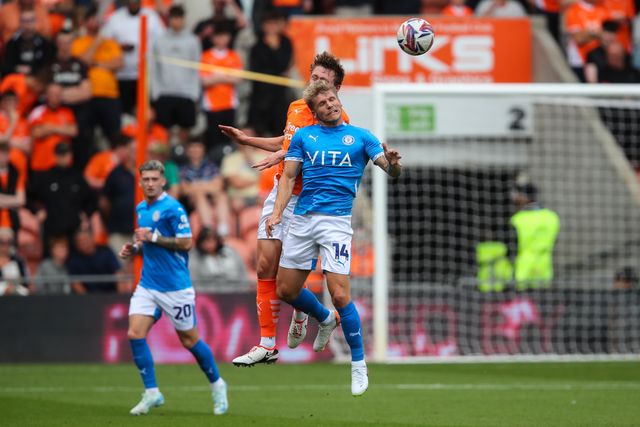 Sky Bet League 1 Blackpool v Stockport County