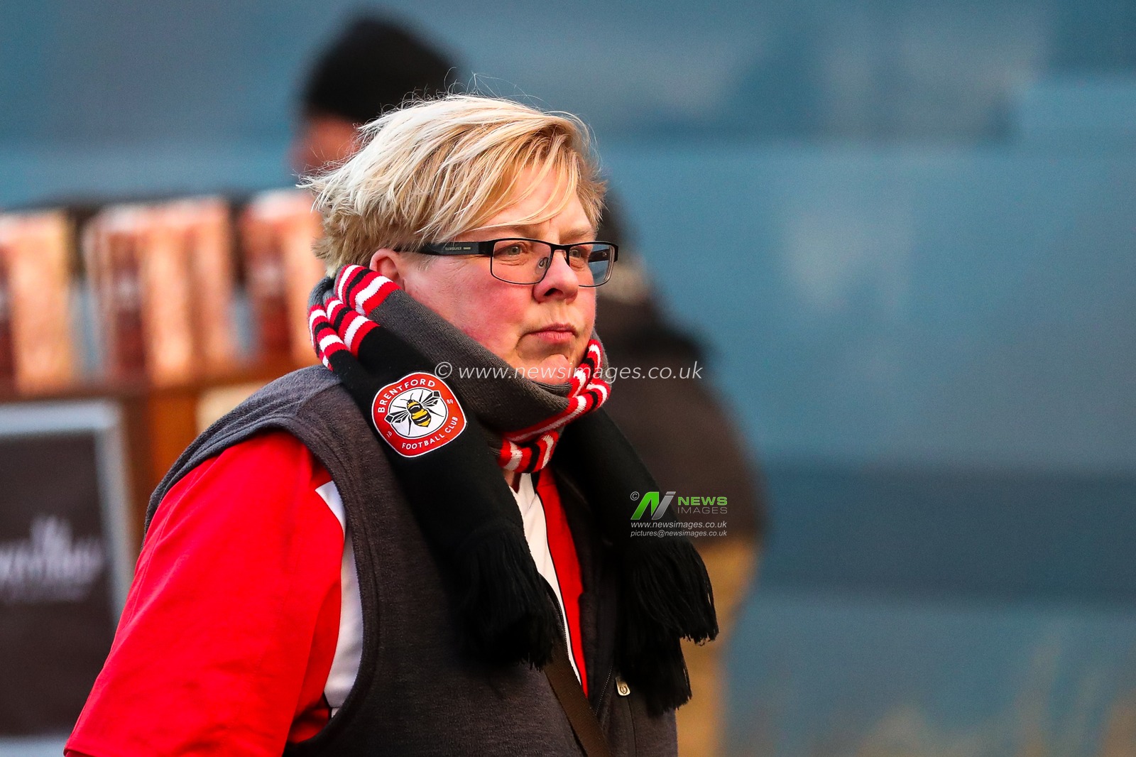 Fans arrives at The Gtech Community Stadium prior to the Premier League match Brentford vs Everton at The Gtech Community Stadium, London, United Kingdom, 26th February 2025

(Photo by Izzy Poles/News Images)