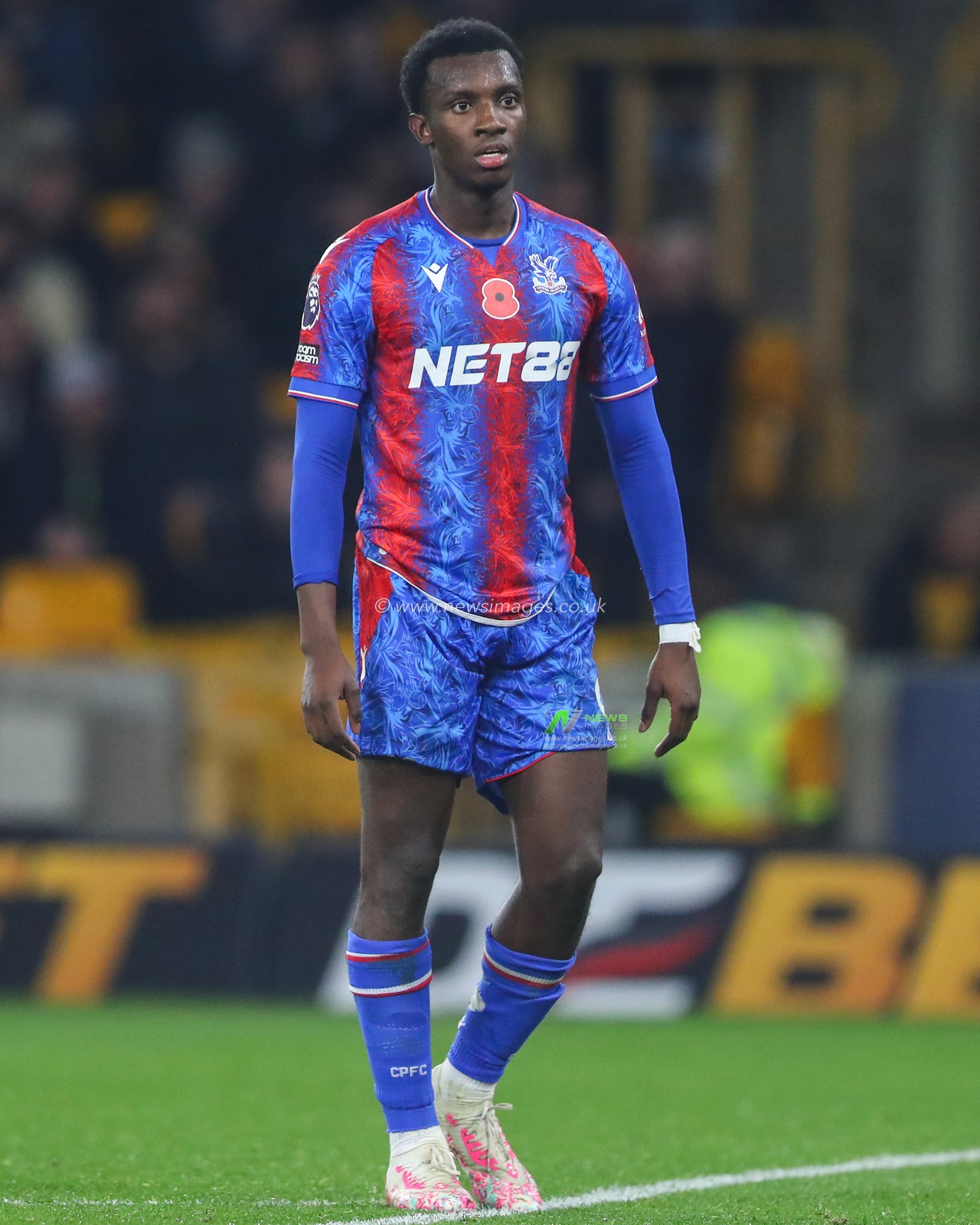 Eddie Nketiah of Crystal Palace during the Premier League match Wolverhampton Wanderers vs Crystal Palace at Molineux, Wolverhampton, United Kingdom, 2nd November 2024

(Photo by Gareth Evans/News Images)