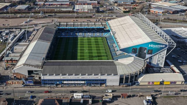 An aerial view of Elland Road during the Premier League match Leeds United vs Sunderland at Elland Road, Leeds, United Kingdom on 03 March 2026

(Photo by Mark Cosgrove/News Images)