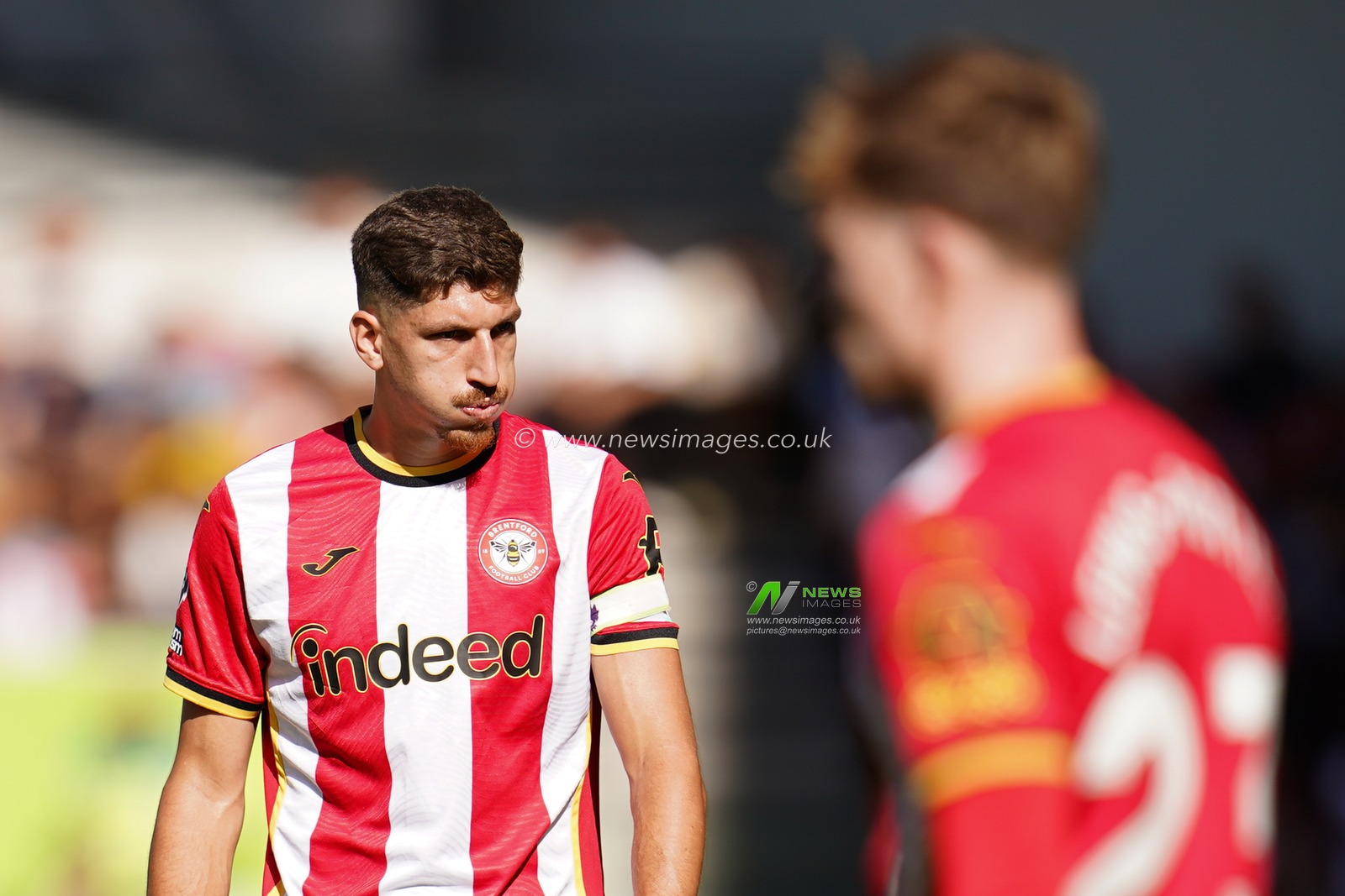 Vitaly Janelt of Brentford during the Premier League match Brentford vs Sunderland at GTECH Community Stadium, London, United Kingdom on 05 September 2026

(Photo by Harvey Murphy/News Images)