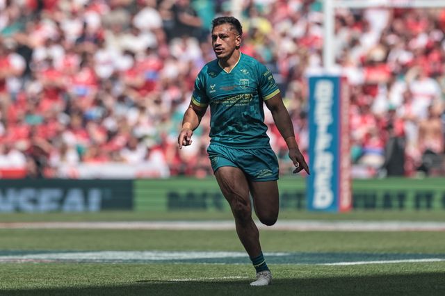 Sauaso Sue of Hull KR during the Betfred Challenge Cup Final match Wigan Warriors vs Hull KR at Wembley Stadium, London, United Kingdom on 30 May 2026

(Photo by Mark Cosgrove/News Images)