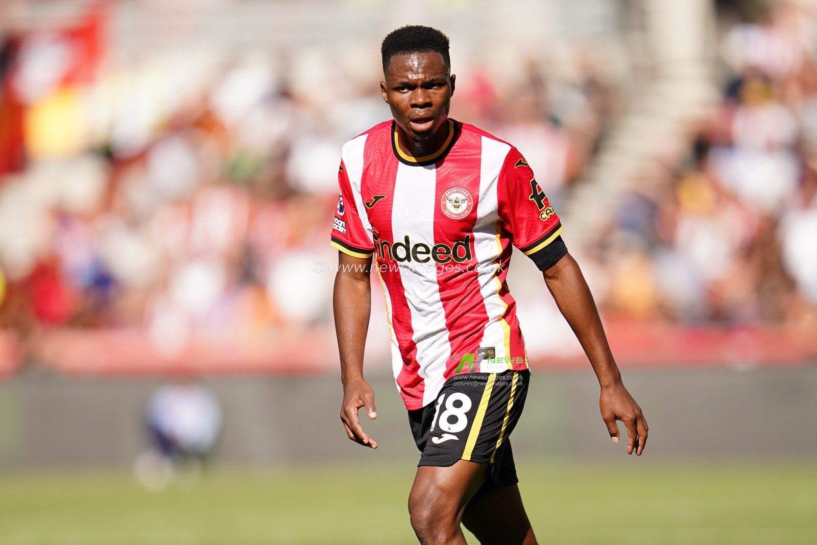 Mamadou Sangaré of Brentford during the Premier League match Brentford vs Sunderland at GTECH Community Stadium, London, United Kingdom on 05 September 2026

(Photo by Harvey Murphy/News Images)