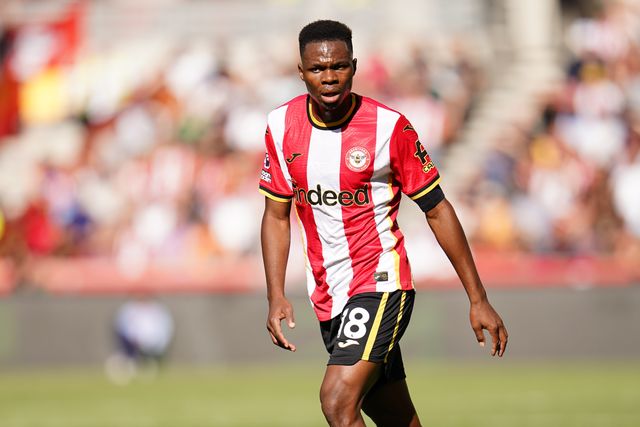 Mamadou Sangaré of Brentford during the Premier League match Brentford vs Sunderland at GTECH Community Stadium, London, United Kingdom on 05 September 2026

(Photo by Harvey Murphy/News Images)