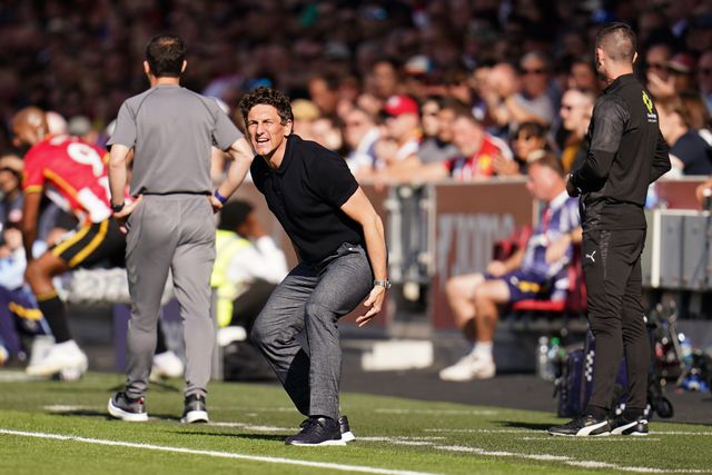 Keith Andrews manager of Brentford during the Premier League match Brentford vs Sunderland at GTECH Community Stadium, London, United Kingdom on 05 September 2026

(Photo by Harvey Murphy/News Images)