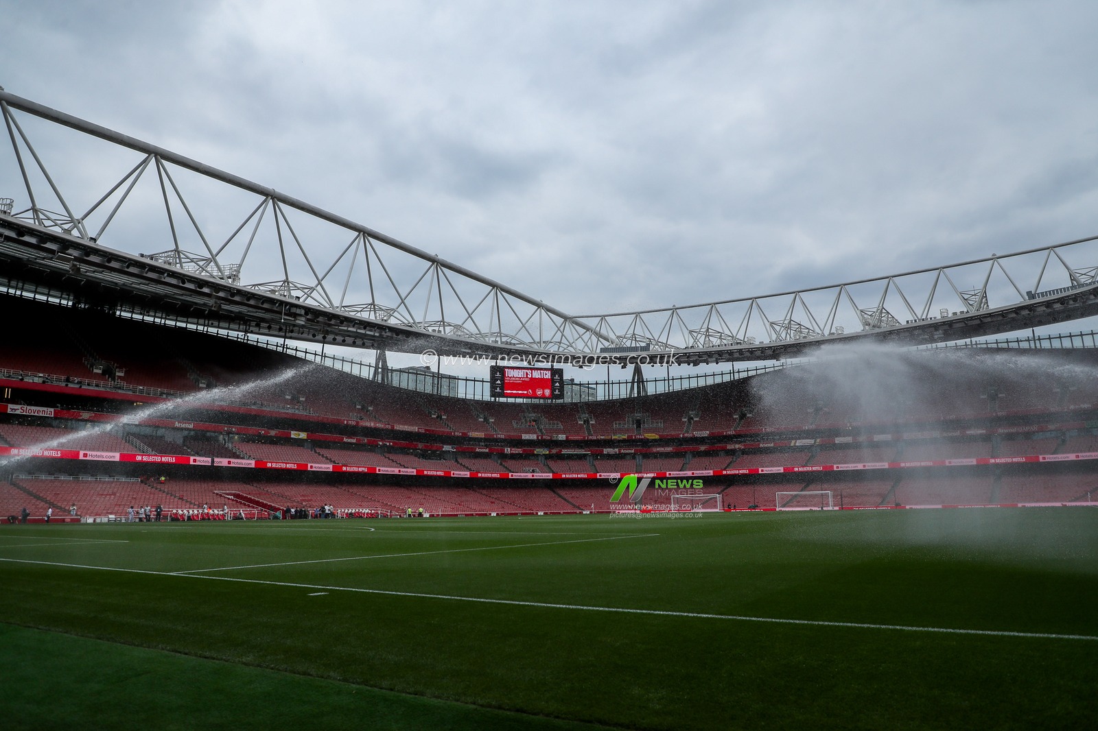A general view of Emirates Stadium prior to the Premier League match Arsenal vs Leeds United at Emirates Stadium, London, United Kingdom, 23rd August 2025

(Photo by Izzy Poles/News Images)