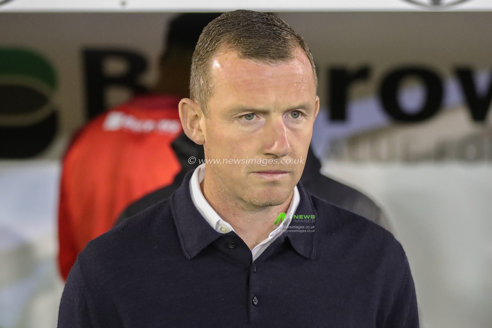 Neill Collins Head coach of Barnsley comes out for the start of the game during the EFL Trophy match Barnsley vs Manchester City U21 at Oakwell, Barnsley, United Kingdom, 26th September 2023

(Photo by Alfie Cosgrove/News Images)