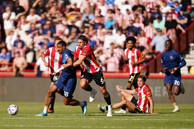 during the Premier League match Brentford vs Sunderland at GTECH Community Stadium, London, United Kingdom on 05 September 2026

(Photo by Harvey Murphy/News Images)